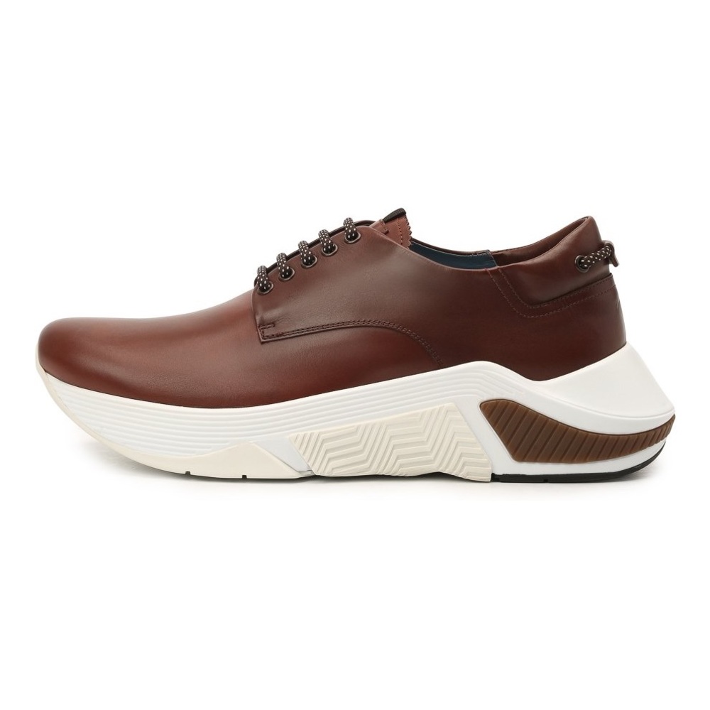 GIORGIO ARMANI LEATHER SNEAKERS
